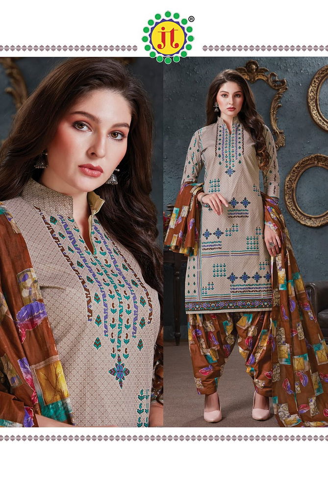 Jt Avantika 17 Casual Daily Wear Printed Cotton Dress Material Collection